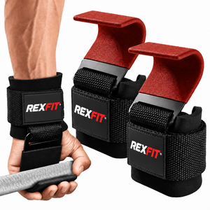 Crochets de musculation pour hommes avec sangles de poignet pour l'entraînement avec poids, accessoires de fitness en gros, usine de vente en gros - Product Image 6