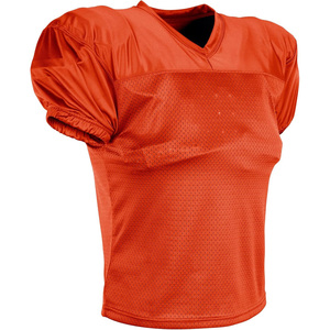 Maillot de football jaune à col en V pour homme, manches courtes, respirant, en polyester, uniforme de sport - Product Image 5