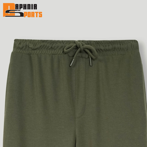 Men's Casual Sports Sweatpants New Warm Fleece Tracksuit Mid Waist Drawstring Straight Leg Loose Fit Flat Pant 100% Cotton - Product Image 2