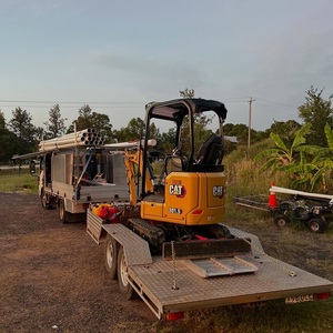 Miniexcavadora Cat 301.5 de 1.5 Toneladas, Equipo de Construcción Compacto Hidráulico, Alto Rendimiento para Trabajos de Tierra - Product Image 4