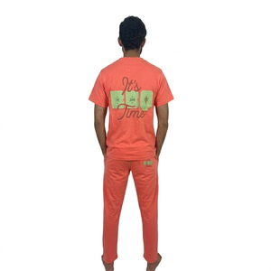 Summer Outfit for Men High Quality T Shirt and <b>Trousers</b> Set <b>Short</b> Sleeve Comfortable and Breathable T Shirt And <b>Trouser</b> Set - Product Image 2