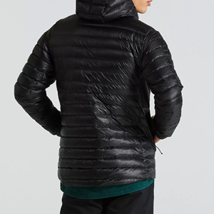 Customized Top Quality Men's Casual <b>Warm</b> Padded Puffer Jacket Zip up Hooded <b>Warm</b> Thick Coat for Man Jackets, Jacket for Man - Product Image 3