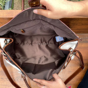 Sac de week-end unisexe en cuir usiné à la main de style vintage Sac de voyage d'affaires ou à usage personnel en cuir de vachette véritable personnalisé - Product Image 6