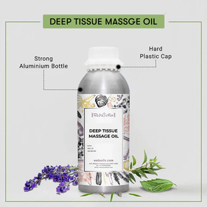 Huile de massage de haute qualité pour les tissus profonds, huiles de massage pour soulager le stress, obtenez une huile de massage aux herbes 100% naturelle, huile d'aromathérapie - Product Image 4