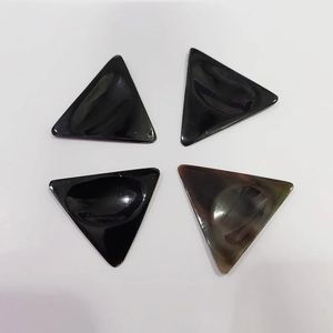 OEM ODM Plectres de guitare en corne naturelle faits à la main, lisses, polis, durables pour guitare acoustique et électrique, export - Product Image 3