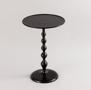 Balcony Iron <b>Side</b> <b>Table</b> <b>Compact</b> Metal Furniture For Small Outdoor Spaces Apartment Terrace Patio Seating Areas - Product Image 1