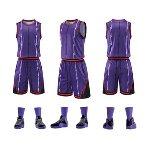 Ensemble de maillots de basket-ball réversibles personnalisés, respirants, avec sublimation personnalisée, vêtements de sport - Product Image 5