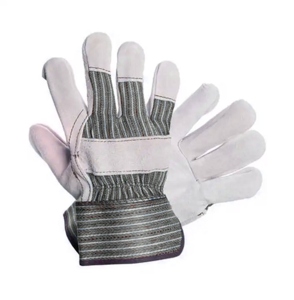 Gants de sécurité en cuir de vachette de qualité supérieure, résistants à l'abrasion, à la chaleur, anti-vibrations, antistatiques, conformes aux normes CE - Product Image 5