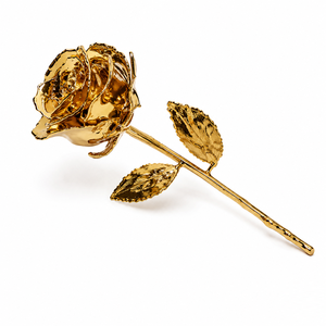 Wholesale 24K Gold Dipped Rose Luxury Eternal Plated Flower Custom <b>Gift</b> <b>Box</b> For <b>Valentine</b> Anniversary Wedding Decor - Product Image 6