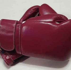 ถุงมือชกมวยหนังแท้สั่งทำจากโรงงานโดยตรง สำหรับฝึกซ้อมมืออาชีพ MMA มวยไทย คิกบ็อกซิ่ง กันน้ำ กันลื่น - Product Image 3