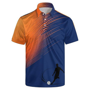 Camisas de golf para hombre de manga corta con estampado de caballos, camisa divertida informal con cuello, de secado rápido y que absorbe la humedad - Product Image 6