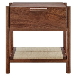New Commercial Bedside Table with a Drawer | Wooden Nightstand for Apartment Bedroom Furniture Modern Design-Aswa - Product Image 2