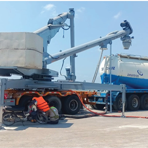 Déchargeur de ciment industriel avec conception anti-poussière intégrée et système de contrôle automatisé, adapté à la manutention efficace du ciment en vrac - Product Image 1