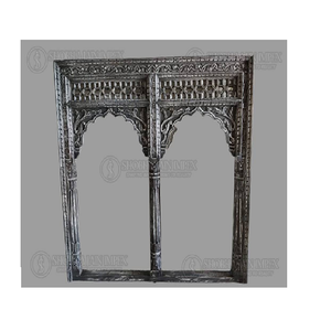 Structure de scène de mariage en bois sur le thème du Taj Mahal, faite à la main, produit en gros personnalisable, Shobha Jain Impex, toutes couleurs - Product Image 1