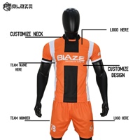 Custom dewasa disesuaikan Jersey pakaian Camisa De waktu peralatan sepak bola penuh setelan sepak bola Kit Set jersey sepak bola