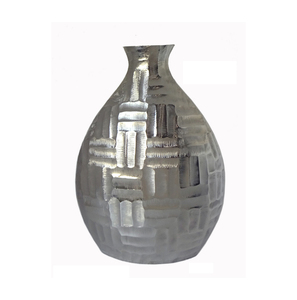 Jarrón de Aluminio de Diseño con Cuerpo Decorativo Perforado para la Mejora del Hogar Contemporáneo - Product Image 3