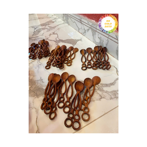 ช้อนไม้เวียดนามสำหรับเชฟมืออาชีพ ใช้สำหรับคนซอสข้นในหม้อขนาดใหญ่สำหรับเชิงพาณิชย์ 99 โกลด์ ดาต้า - Product Image 5