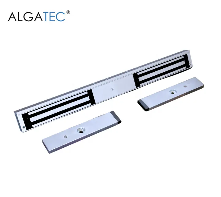 ALGATEC Unmonitored Version Double Surface Up To 600lbs Holding Force Electro-magnet Lock with Magnetic Contact