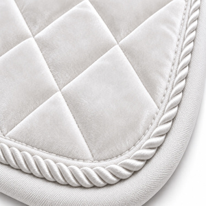 Almohadilla para Silla de Montar a Caballo Directa de Fábrica, Acolchada de Algodón, para Equitación Inglesa, Multiusos, para Salto, Relleno de Poliéster, con Correa de Sujeción - Product Image 5