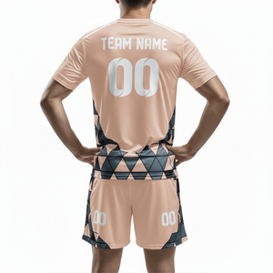 Camiseta de Fútbol Unisex de Manga Corta, Conjuntos de Uniformes de Fútbol Transpirables Personalizados, Ropa de Fútbol Personalizable de Alta Calidad para Adultos - Product Image 2