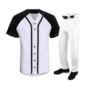 Latest Collection Breathable 100% Polyester Moisture Wicking <b>Sets</b> Short Sleeves Custom Sublimation Printing <b>Baseball</b> Uniform - Product Image 5