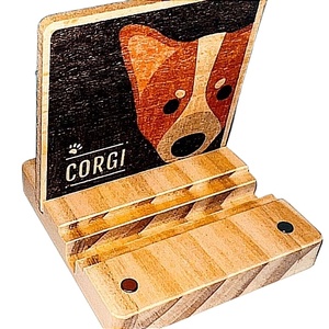 Mirror Mobile Phone Accessories – Corgi Animal DIY Cell Phone Stand with Star Sign Mini for Desk Decor - Product Image 6