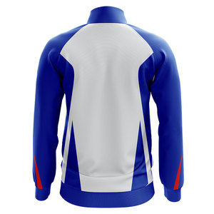 Custom Baseball Track <b>Jacket</b> <b>Zip</b> <b>Up</b> Stand Collar Sports Outerwear Custom Logo Winter Training Coat Sublimation Print Zipper - Product Image 3