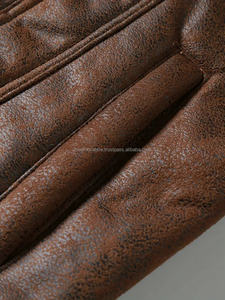 Chaquetas de Moda de Cuero Premium de Alta Calidad para Hombre, Nuevo Estilo, Diseño Personalizado con Material de Tela, Precio de Oferta - Product Image 3