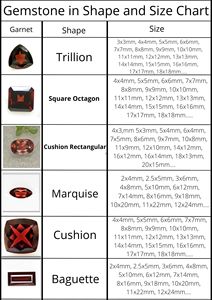 ลูกแพร์ธรรมชาติเพชรพลอยตัดหลวมเหมาะสำหรับทำเครื่องประดับใช้100% หินโกเมนสีแดงธรรมชาติ - Product Image 4