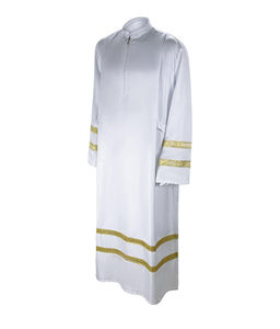 Casulla Estampada para Hombre, Estola, Túnica Larga de Sacerdote Cristiano, Sotana para Halloween, Disfraz de Sacerdote, Ropa de Oración - Product Image 3