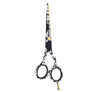 Ciseaux de barbier professionnels Apto Enterprises AE-9683 en acier inoxydable japonais 440c - Design personnalisé écologique pour usage en salon - Product Image 1