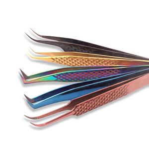 Pinces à cils en plasma bleu multifonctionnelles et durables pour faux cils sous marque personnalisée - Product Image 5