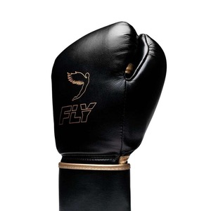 Fabrication en usine de gants de boxe sur mesure, 100% cuir véritable, professionnels, à lacets. - Product Image 4
