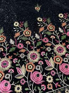 Tela Tejida con Bordado Étnico - Material Textil Ecológico para el Hogar y Carpas, para Bolsos de Niñas, Venta al Por Mayor - Product Image 4