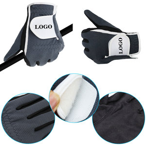 Guantes de golf de cuero de envío rápido para hombre, para mano izquierda o derecha, suaves, transpirables, de piel de oveja pura, precio mayorista barato. - Product Image 4
