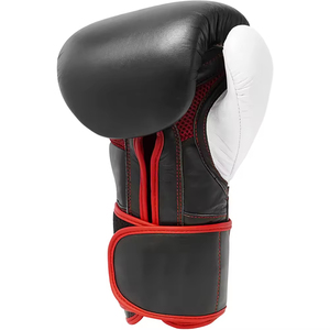Guantes de Entrenamiento de Cuero para Boxeo y Artes Marciales, Logotipo y Color Personalizados, Correa de Muñeca Ajustable, Absorción de Humedad - Product Image 4