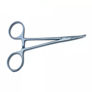 Pince à moustiques personnalisée avec logo doré, en acier inoxydable de haute qualité, vente en gros, porte-aiguille hémostatique, emballage optimal, meilleure pince à moustiques - Product Image 4
