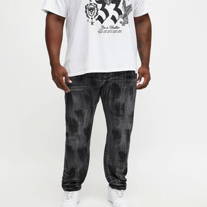 <b>Men</b> Office Business Straight Leg Formal Pants Smart Casual Work Baggy Jeans <b>Patch</b> Denim Jeans <b>men's</b> pants <b>men's</b> trousers - Product Image 1