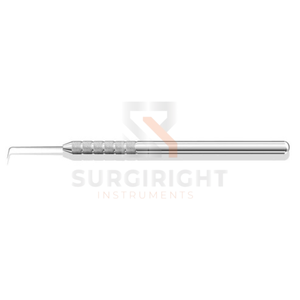 Instrumento de Diagnóstico Dental Explorer con Punta en Ángulo Recto de 1 mm a 2 mm, Clase I, Acero Inoxidable Alemán, CE, por Blush Surgical - Product Image 1