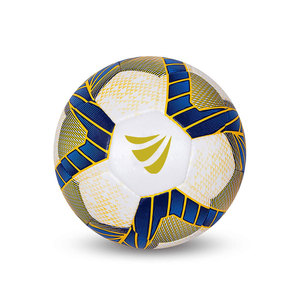 Ballon de football professionnel en cuir avec impression de logo personnalisée, nouvelle conception, lanceur de ballons de football de haute qualité en PU. - Product Image 6