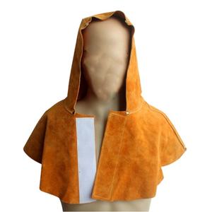 Manga de soldadura de cuero amarilla, ropa de protección laboral, ropa de seguridad para soldar, ropa de trabajo protectora - Product Image 4