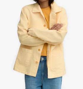 Chaqueta de Trabajo de Lona de Algodón Resistente, Impermeable, Transpirable, Estilo Vintage, con Cuello Camisero y Corte Holgado, Venta al Por Mayor - Product Image 5