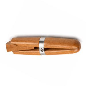 MANAN INSTRUMENTS Pince à anneaux en bois pour la fabrication de bijoux, outil de polissage à double face avec revêtement en cuir pour sertissage DIY - Product Image 4