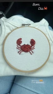 Tissu jersey tricoté en verre et cristal de haute qualité pour femme, idéal pour les hauts personnalisés, imprimés, pour baptême, décontracté, motifs mignons, teint uni, prix de gros - Product Image 4