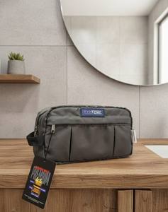 Pochette de Voyage Décontractée Imperméable avec Fermeture Éclair pour Sac, 11 x 6,5 Pouces, en Polyester, Organisateur de Cosmétiques, Logo Personnalisé, Fabricant OEM - Product Image 2