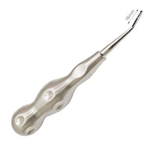 Lindo-Levien Serrado Derecho (16mm) Elevadores de raíz Acero inoxidable ISO Certificado por VIDIFIVE INTERNATIONAL - Product Image 1