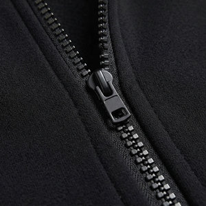 Men's Zip Hoodie Premium Fleece Construction Cozy Seasonal Clothing Ribbed Cuffs Adjustable Hood Wholesale Supply Zip Up Hoodie - Product Image 3