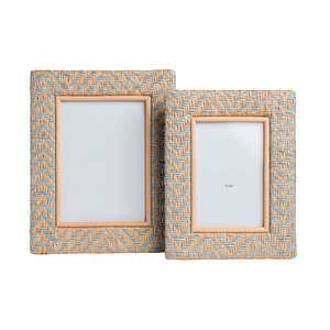 Cautivador Marco de Fotos de Ratán, Marco Decorativo de Mimbre Tejido, Adorno de Mesa, Perfecto para Decoración del Dormitorio y del Hogar - Product Image 2