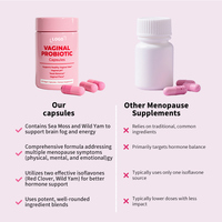 Gélules Saines pour Femmes : Probiotiques et Prébiotiques Vaginal, Équilibre du PH, Soulagement des Odeurs Vaginales