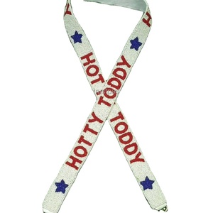 2024 dernière conception ceintures perlées personnalisées tout englobant fête de mariée soirée bandoulière bandoulière bandoulière accessoires sac cintre - Product Image 1